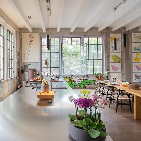 Apartamento Design Loft With Parking By Rent Como