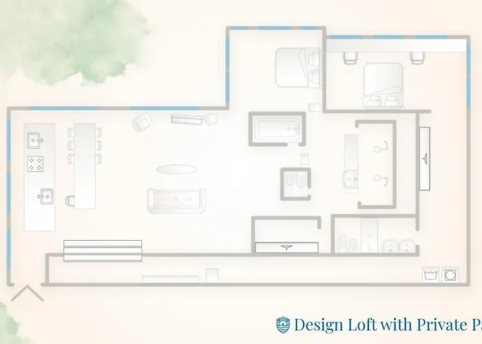 Design Loft With Private Parking